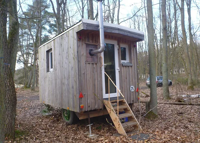 Apartamento Bauwagen Schorfheide Supergut Isoliert Ganzjaehrig Nutzbar