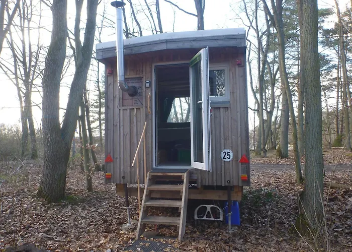 Bauwagen Schorfheide Supergut Isoliert Ganzjaehrig Nutzbar Apartamento